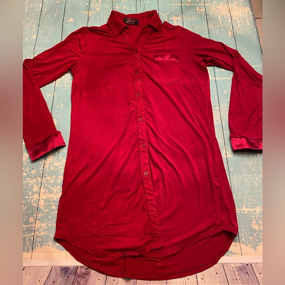 Wine 🍷 Colored Sleep Shirt